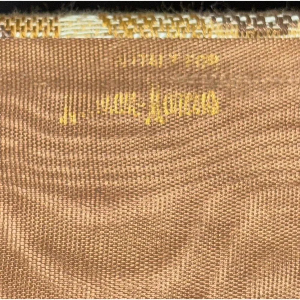 Neiman Marcus Vintage Fabric Jewelry Box Made In Italy